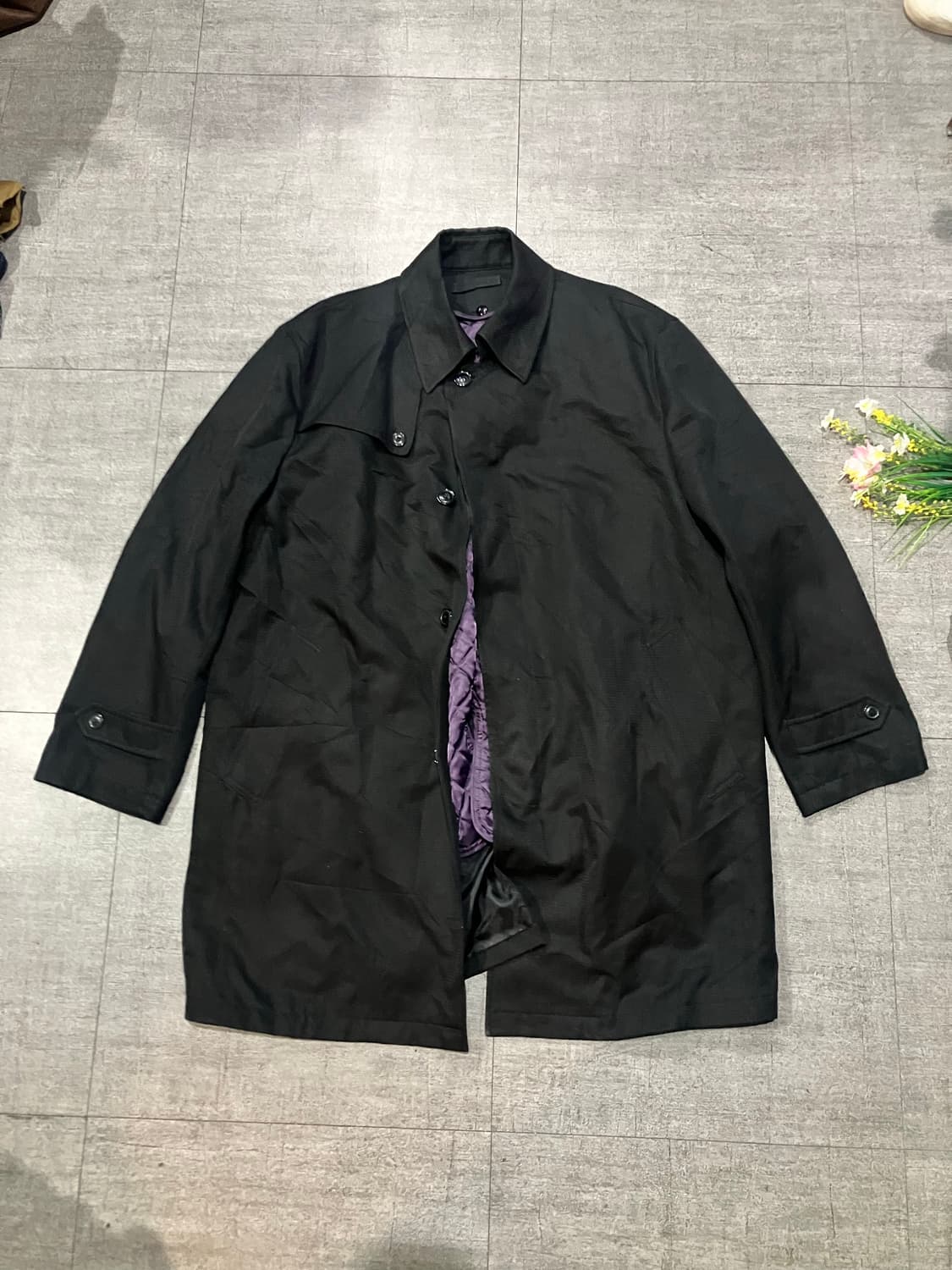 일본빈티지 Ramble 신슐레이티드 올드스쿨아메카지 헌팅트렌치자켓 상품이미지1