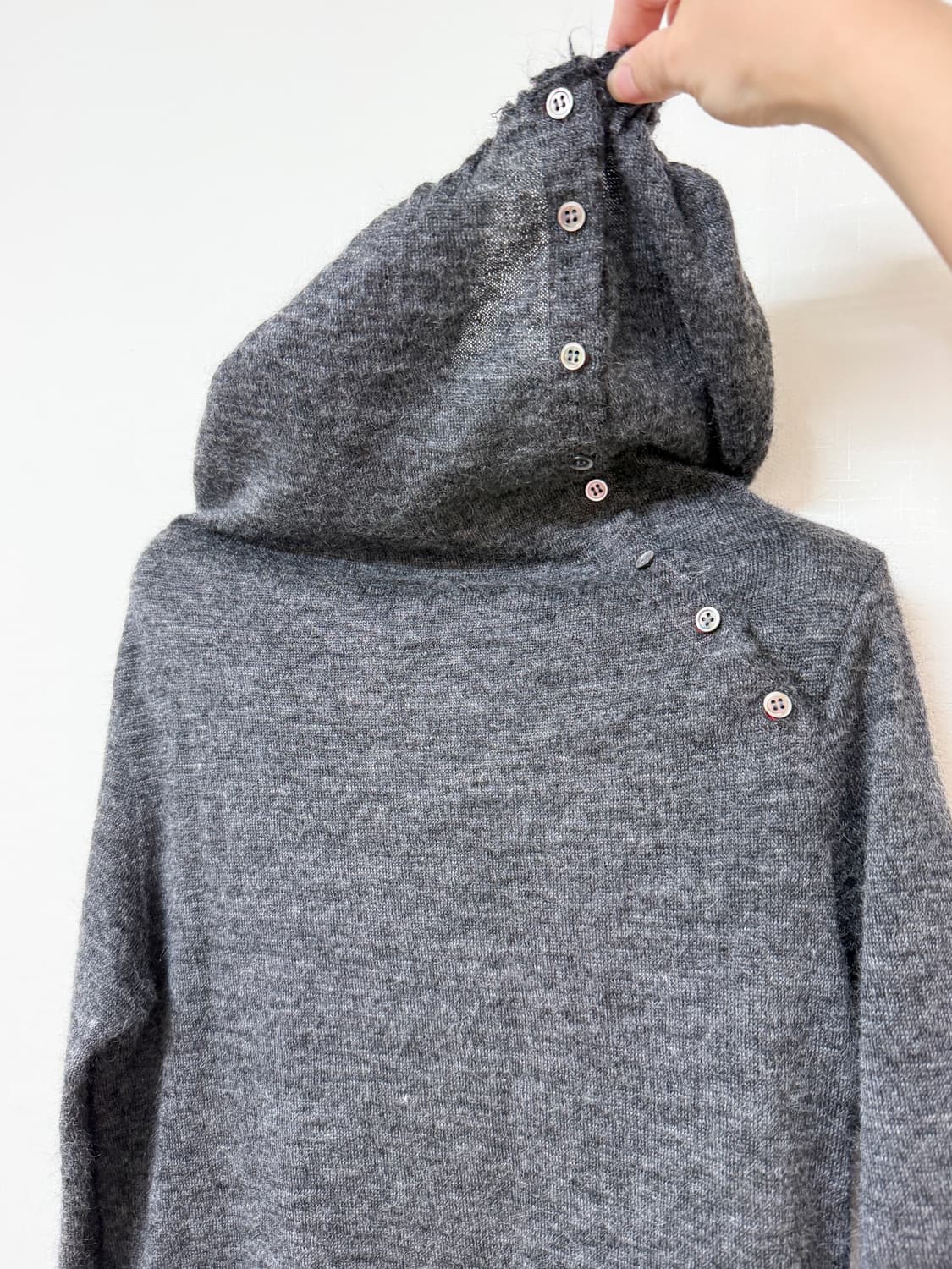 스나오 쿠와하라 터틀넥 니트 풀오버 상품이미지2