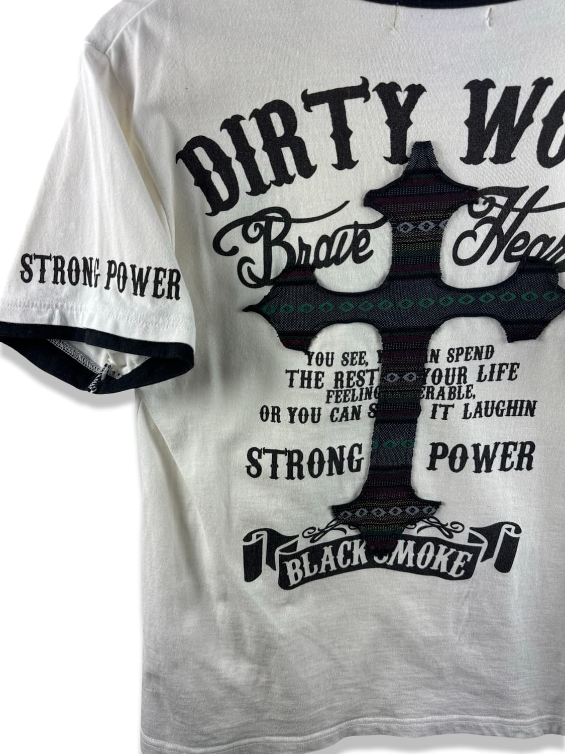 JPN Y2K 크로스 링거티셔츠2734 상품이미지5