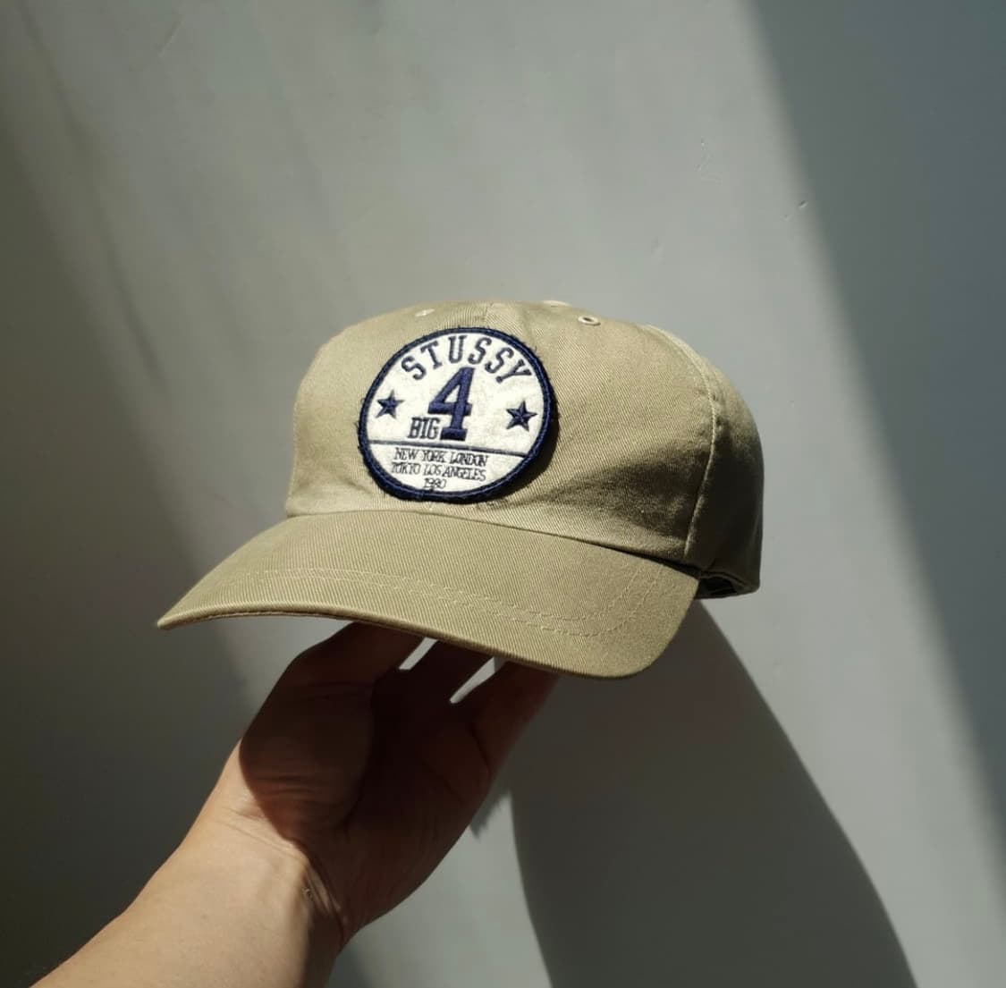 90s STUSSY pannel cap 상품이미지5
