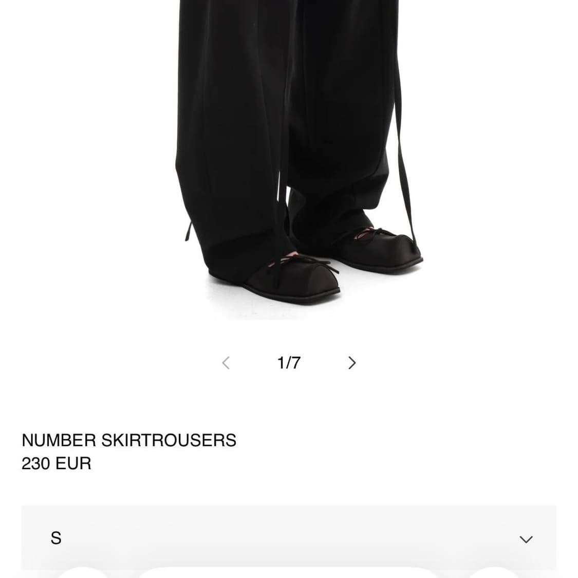 Urte Kat - Women’s Black trousers 상품이미지4