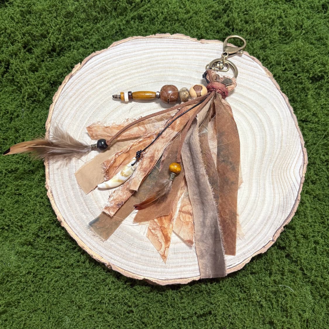 핸드메이드 보헤미안 웨스턴 키링 상품이미지1