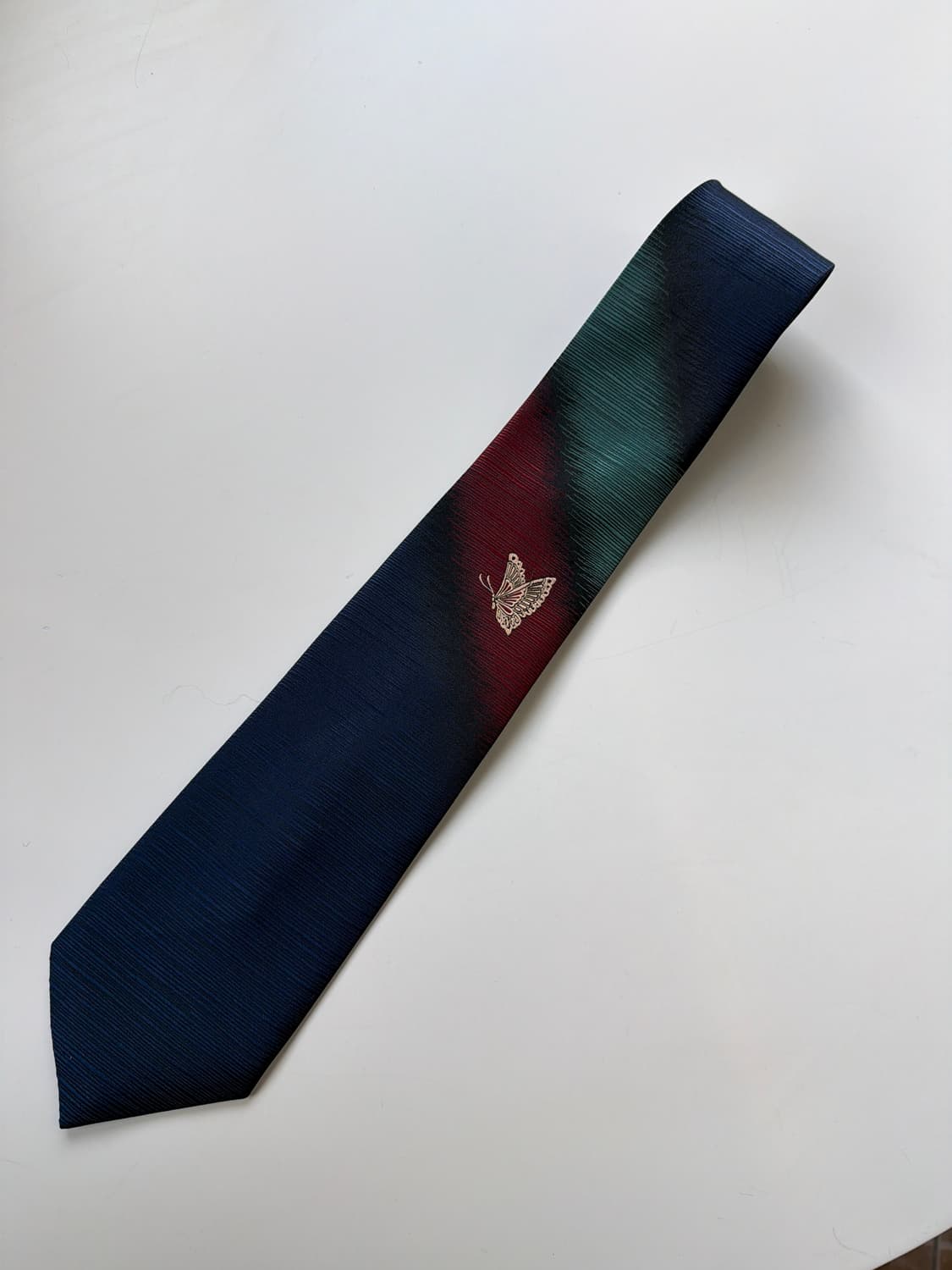 빈티지 나비 무늬 넥타이 8cm 상품이미지1