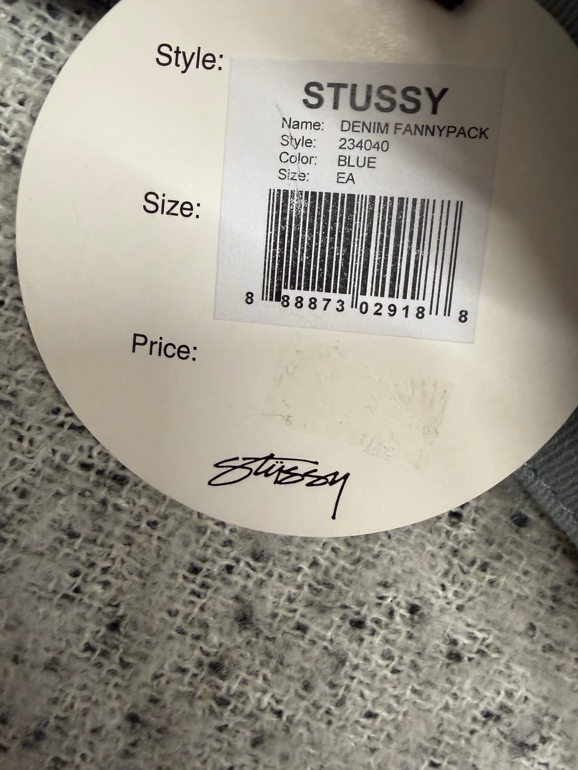 N251. 올드 스투시 가방 허리백 상품이미지2