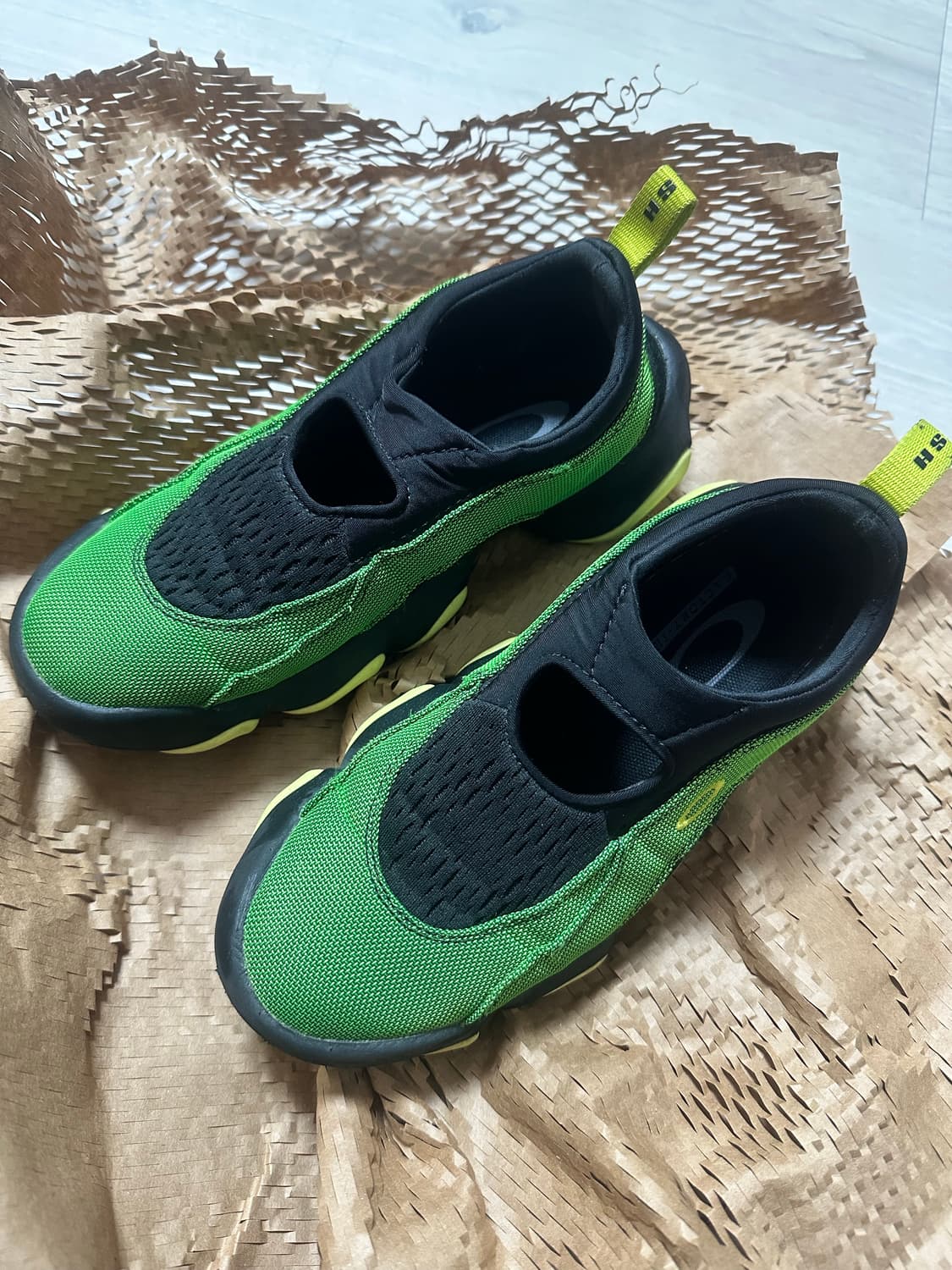 오클리 팩토리팀 플래쉬샌들 그린/레몬 운동화 상품이미지3