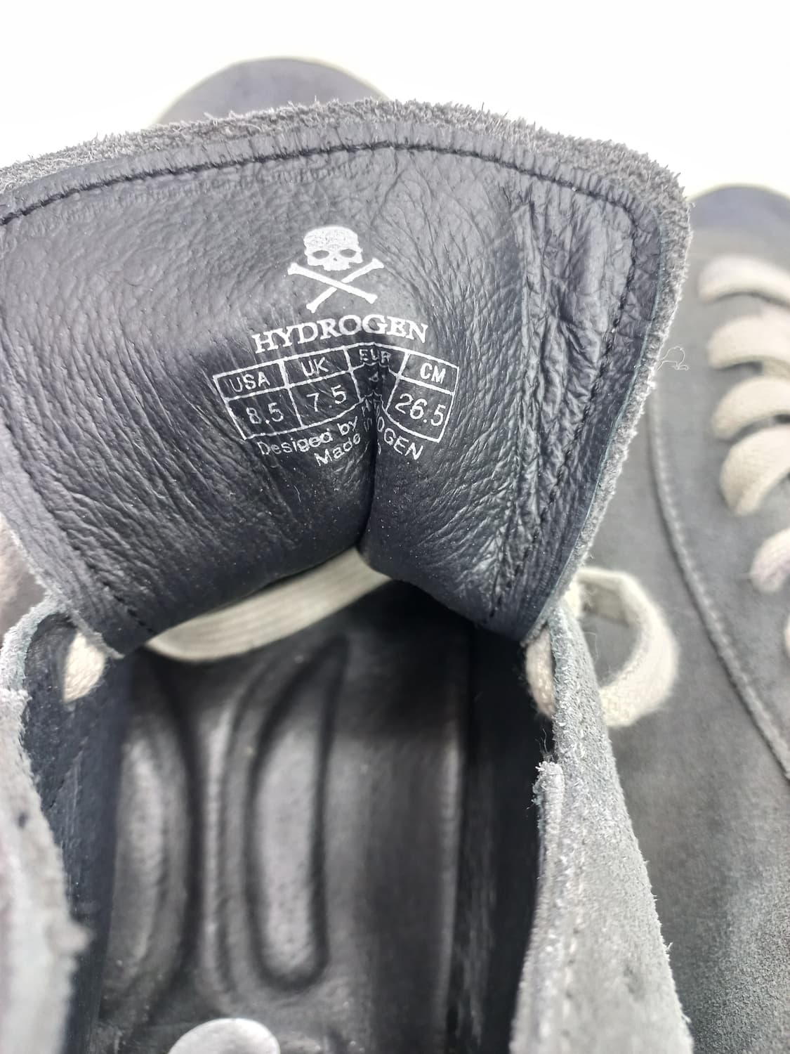 하이드로겐 스웨이드 하이탑 스니커즈 265mm 상품이미지7