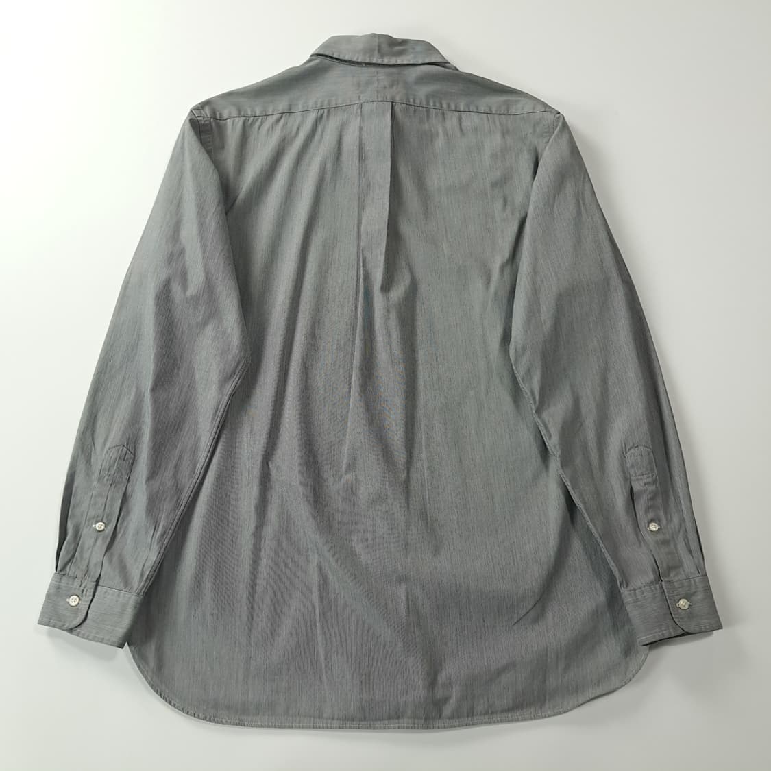 CK309 L 폴로 00s  그레이 마이크로스트라이프 드레스 셔츠 상품이미지6