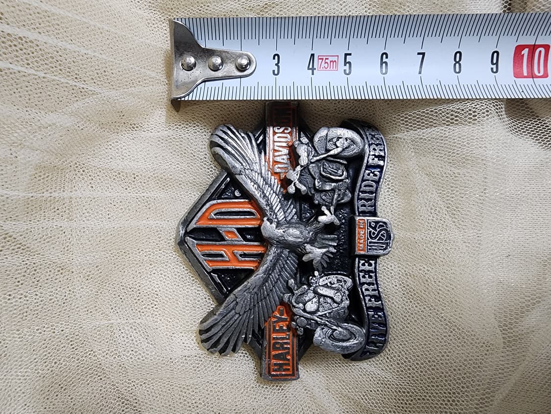 빈티지 할리 데이비슨 벨트 버클 1992 USA 상품이미지10