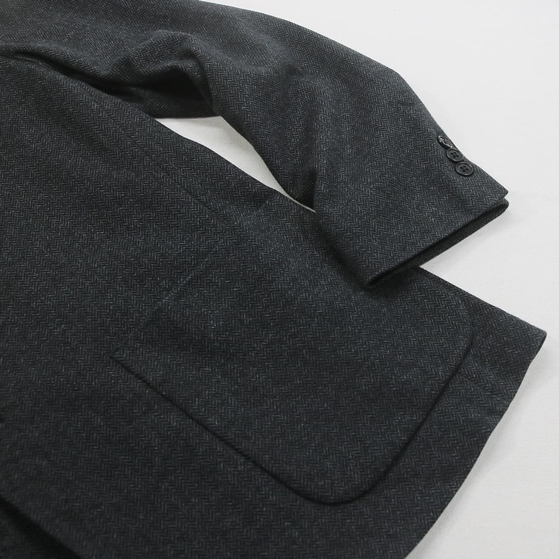 (착용컷) 유니클로 헤링본 블레이져 (남성용 XL) 상품이미지5