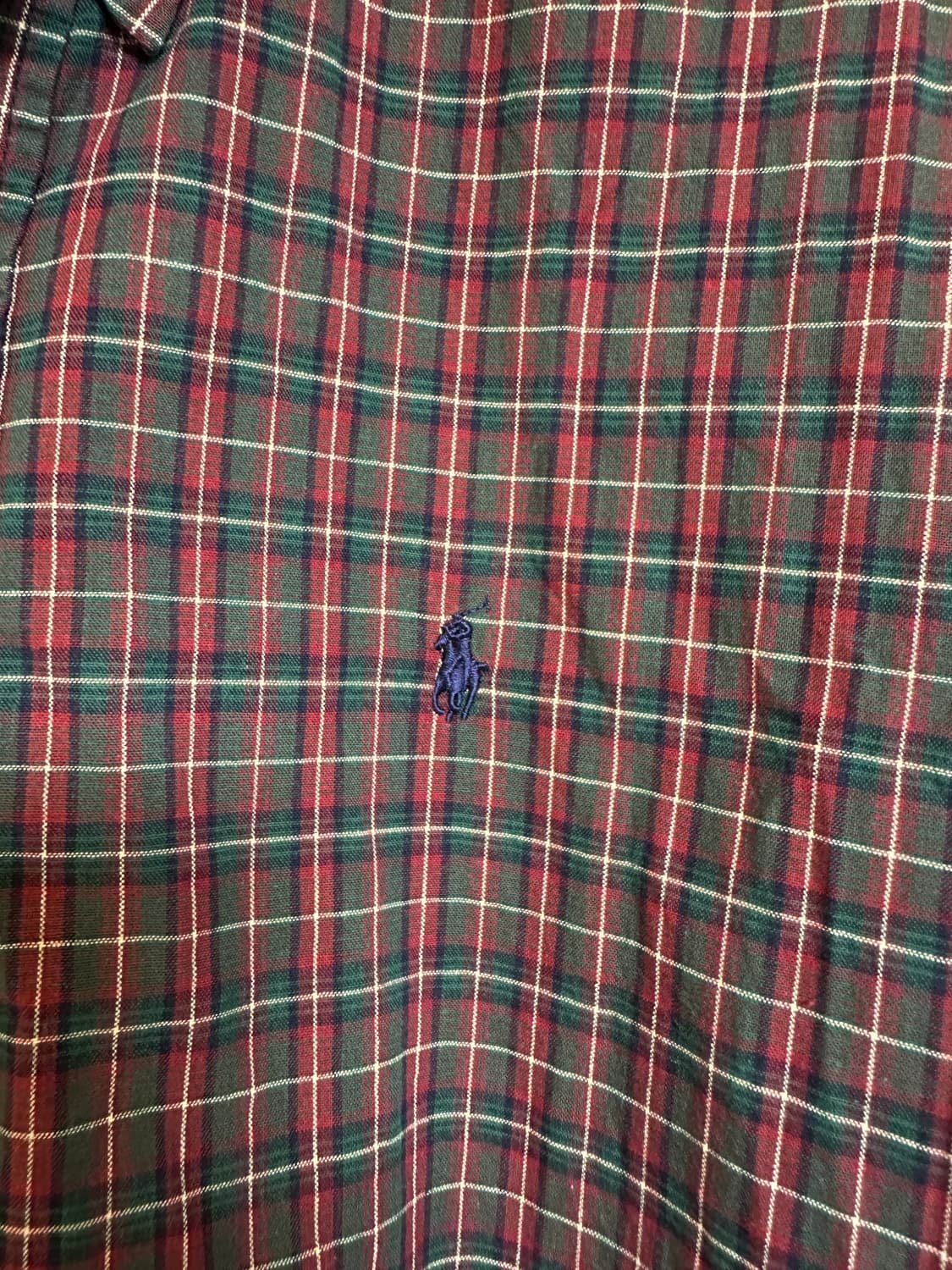 made in usa 빈티지 폴로 체크셔츠 105 상품이미지4