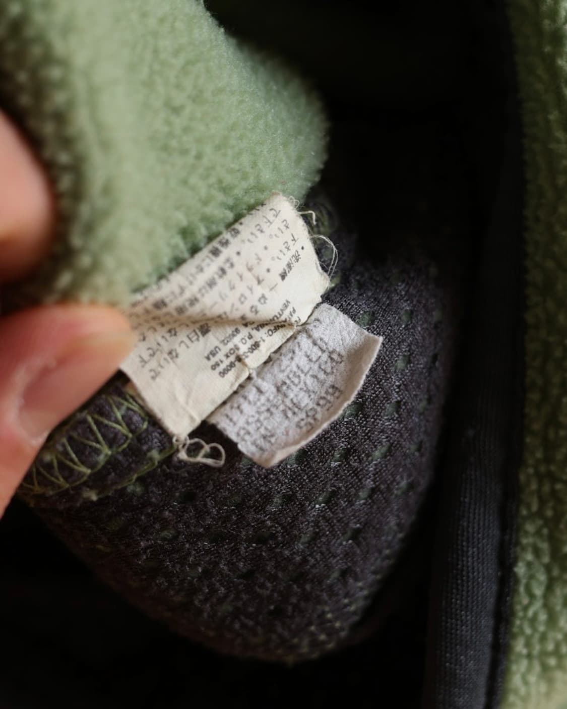 파타고니아 90s 마수피얼 신칠라 플리스 (Sage Green) 상품이미지7