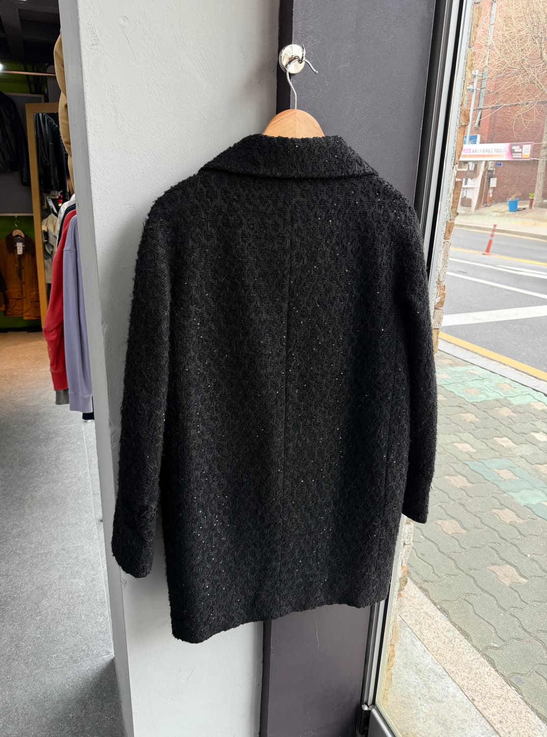 42/ 에르노 트위드 스팽글 구스다운 코트 패딩 상품이미지7