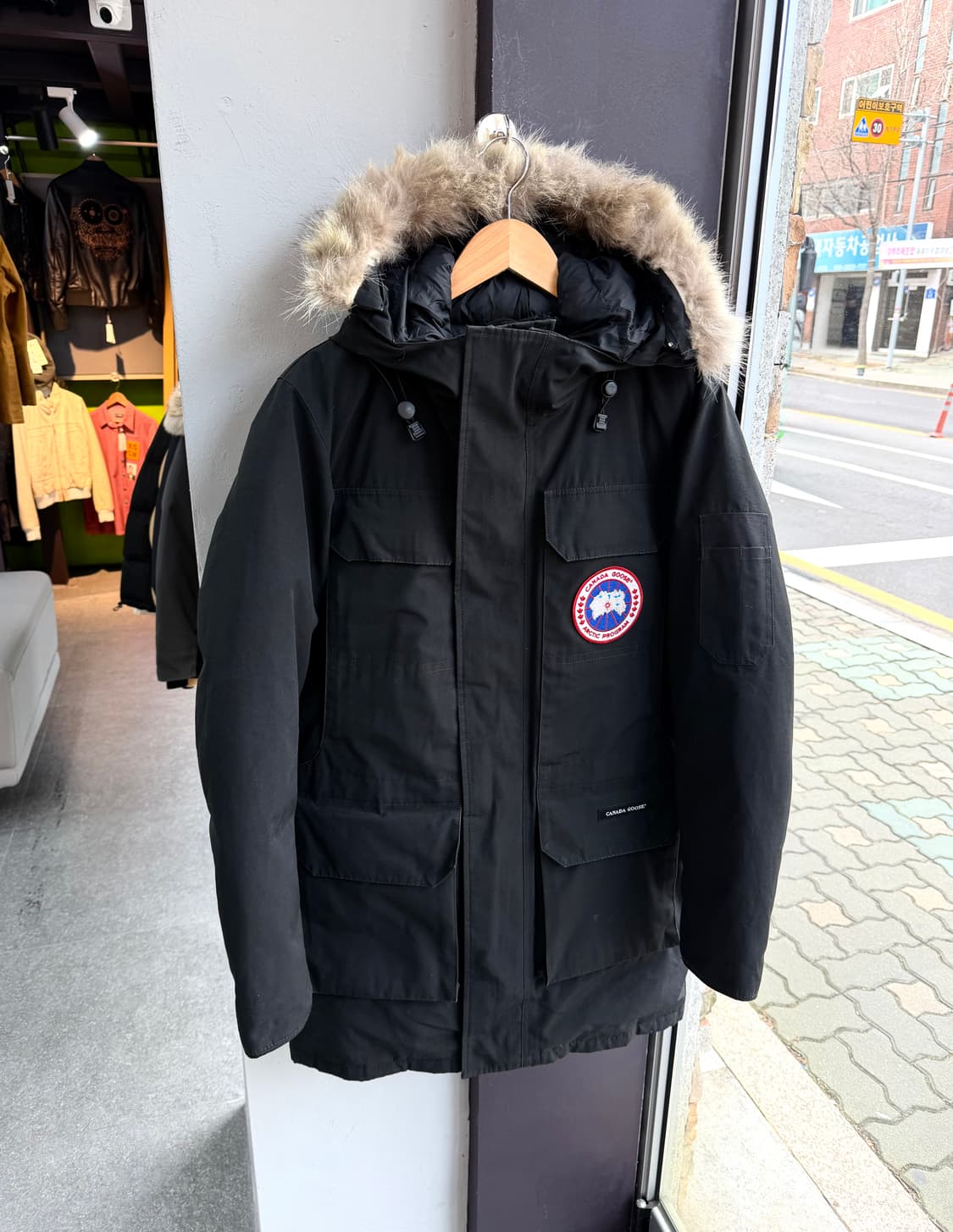 S/ 캐나다구스 시타델 퍼후드 패딩점퍼 상품이미지3