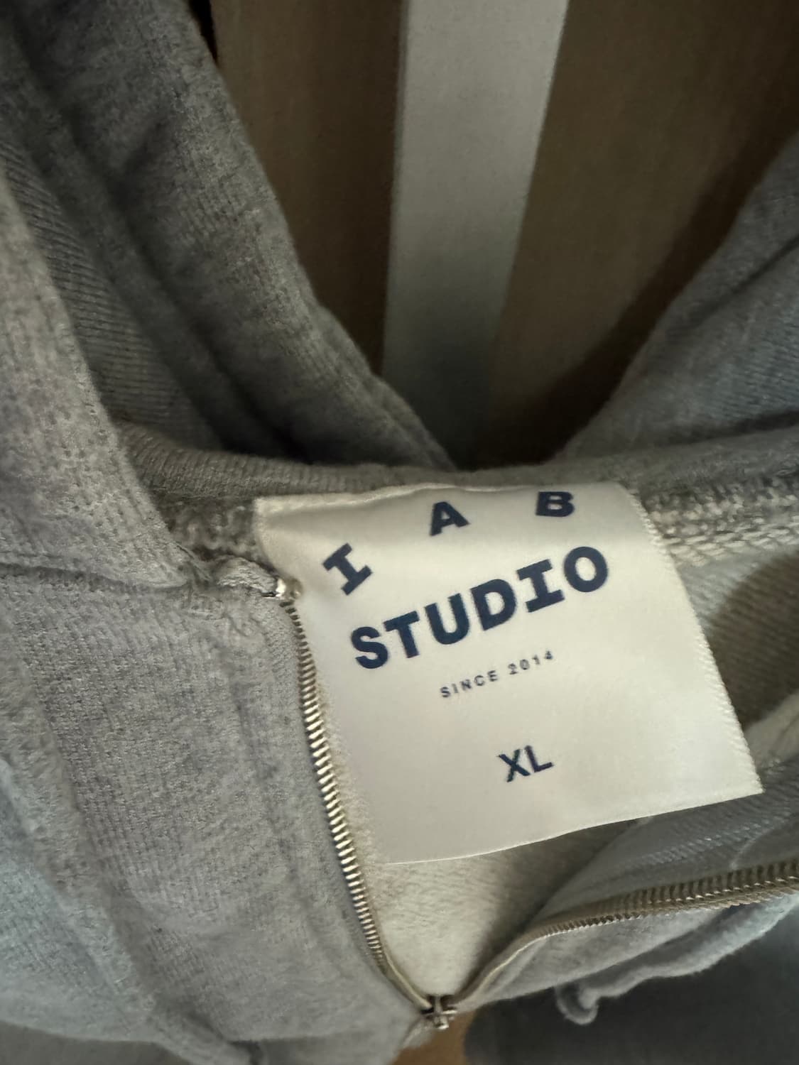 아이앱스튜디오 후드집업 그레이 XL 상품이미지5