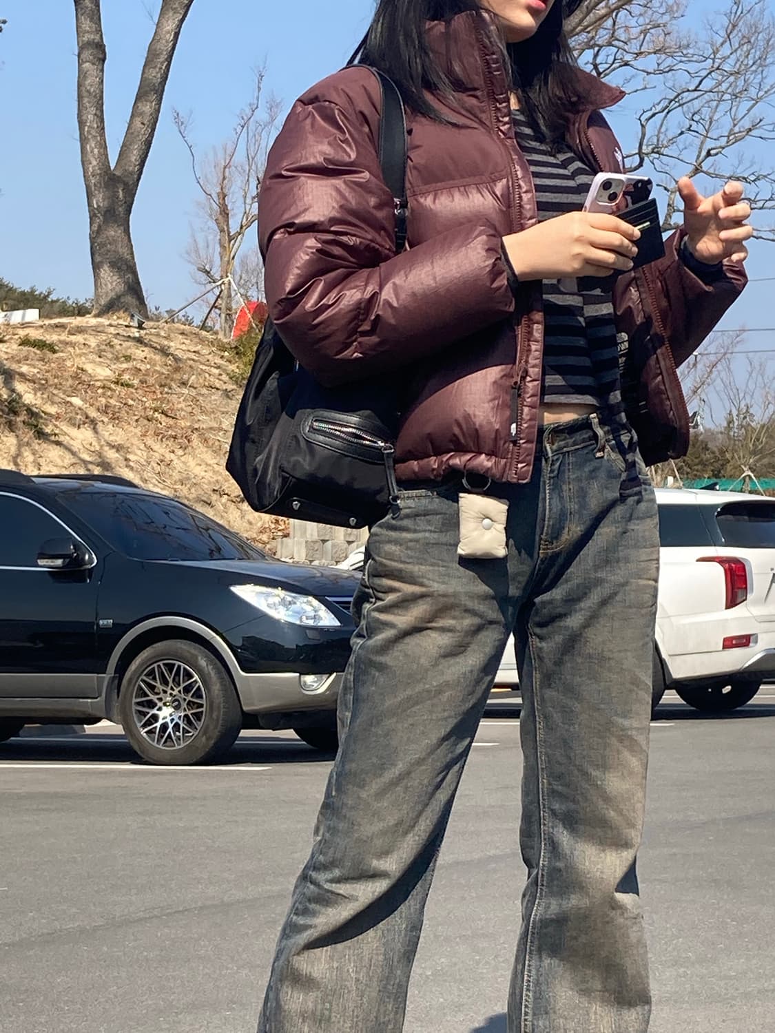 노스페이스 여성 눕시 코코아브라운 M(90) 상품이미지2