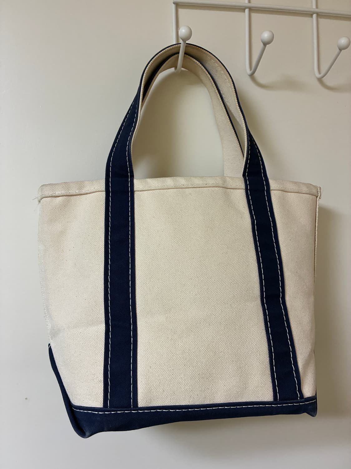 엘엘빈 토트백 S 네이비 상품이미지2