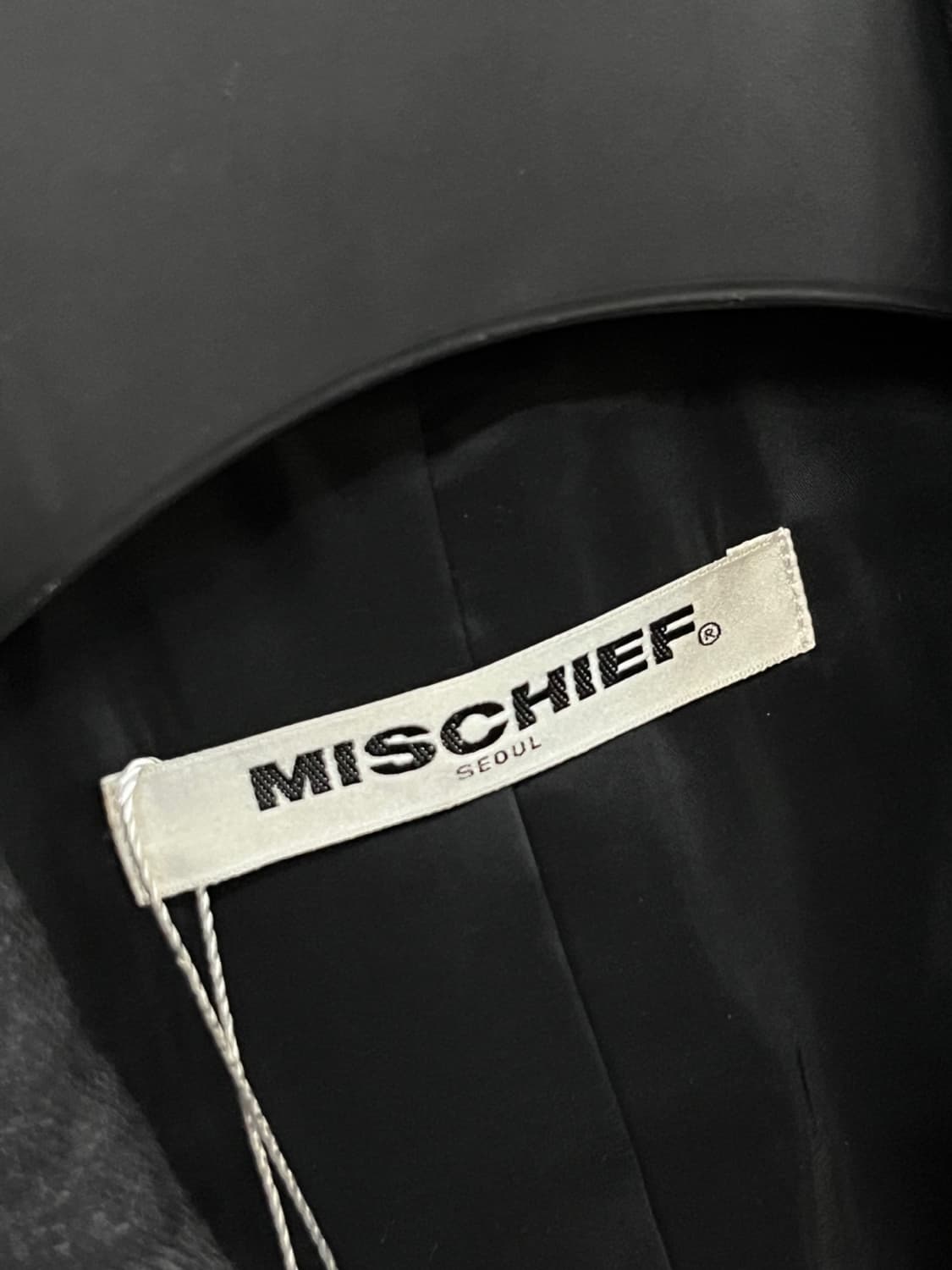 미스치프 19 F/W 체크 울 자켓 상품이미지5