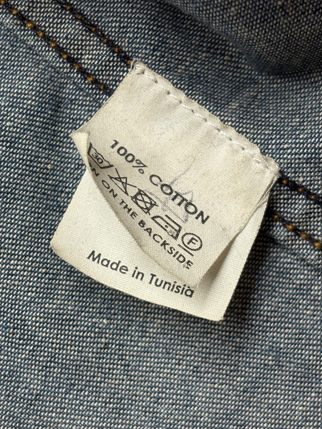 드리스반노튼 데님 웨스턴 셔츠 상품이미지6