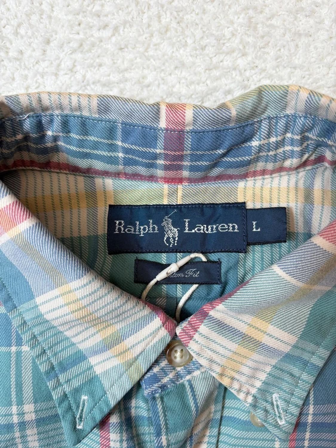 폴로 랄프로렌 00's 체크 남방 pn6168 상품이미지6