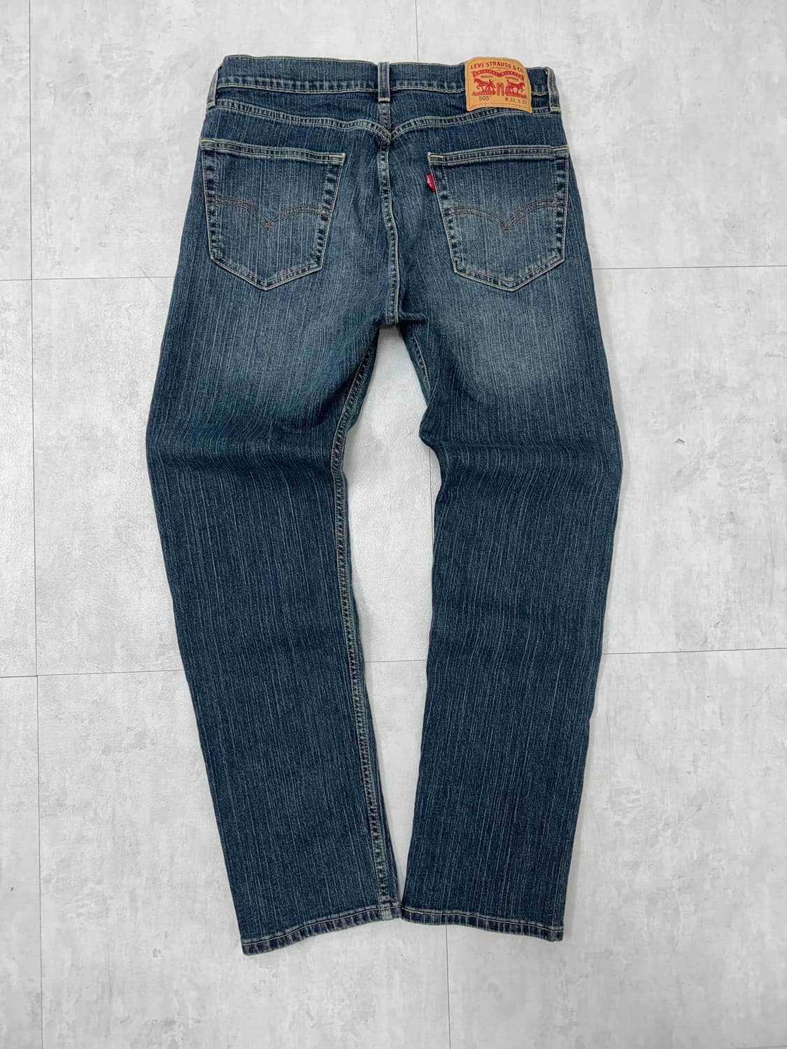 •Levi’s 505 스트레이트핏 데님 청바지 W32 L32 상품이미지4