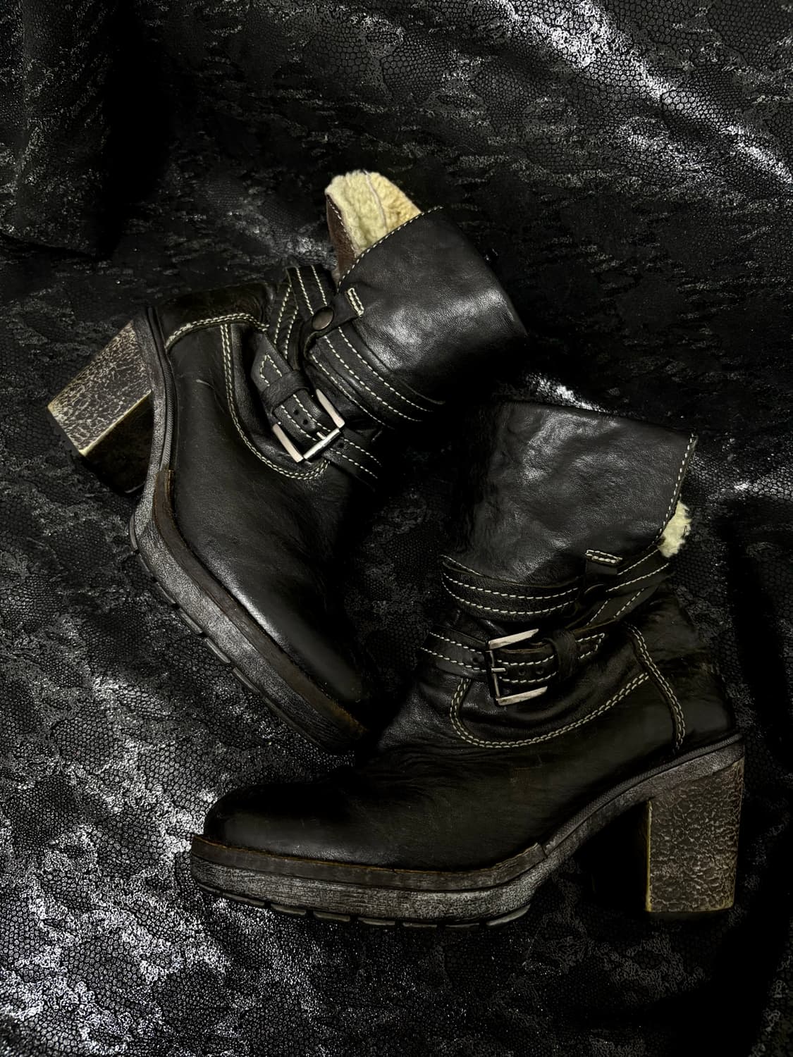 “MANAS” 00’s Rare Design 2Buckle Detail  상품이미지2