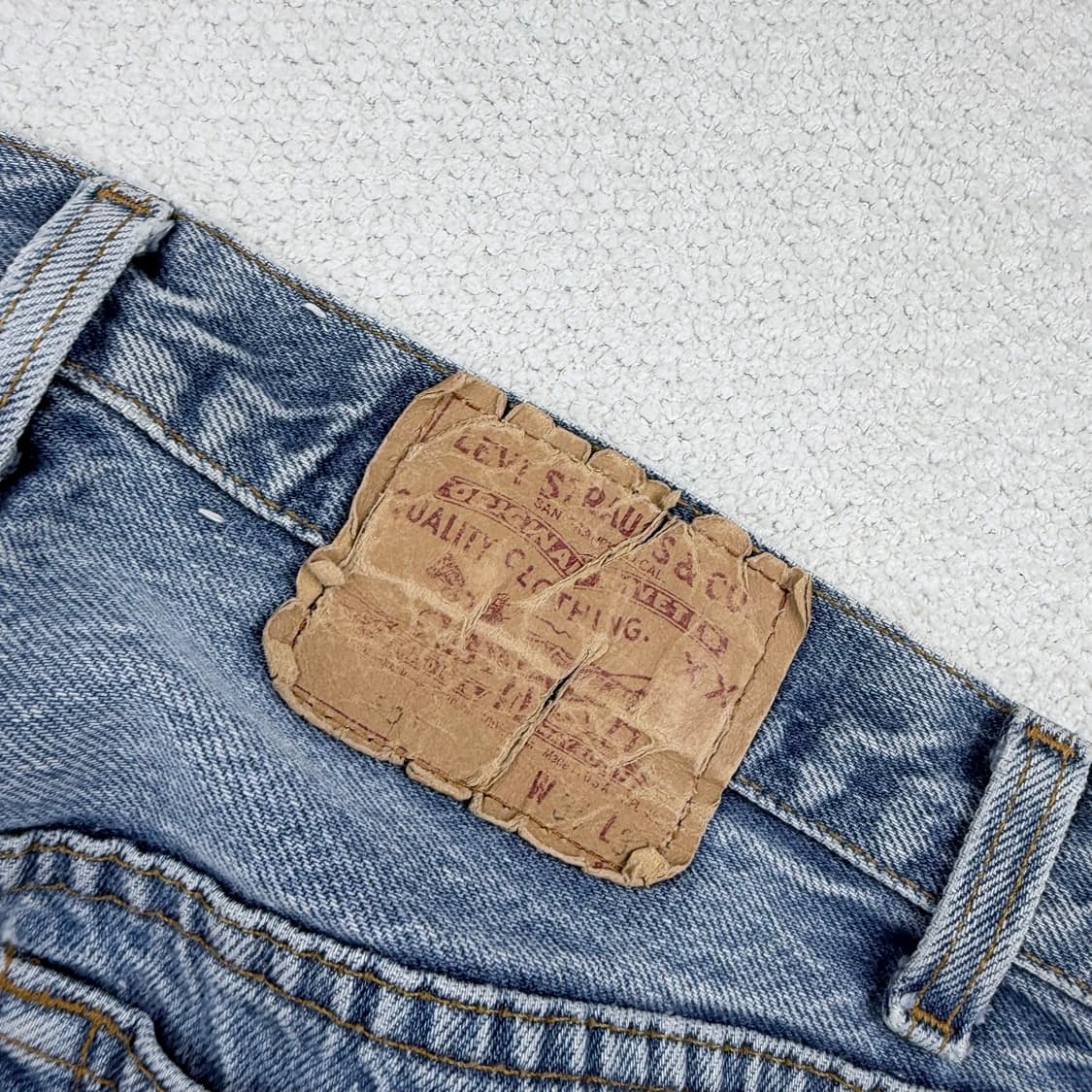 80s Levis 501 denim (34x32) 상품이미지10