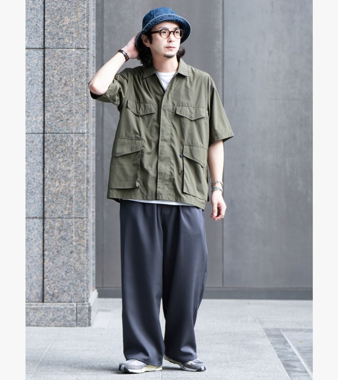 DAIWA PIER39 - TECH FRENCH MIL SHIRT 상품이미지3