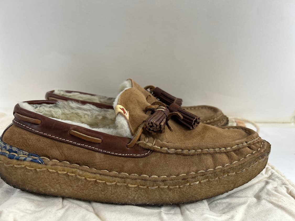 비즈빔 visvim 아일랜드 스웨이드 테슬 슬리퍼 9 상품이미지5