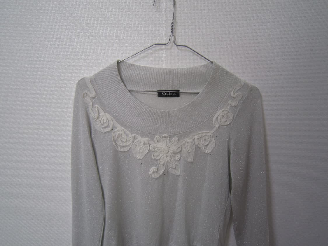 JPN rose glitter shoulder T  상품이미지8