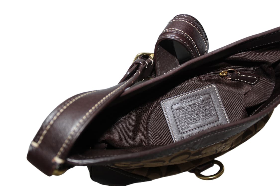 2000s COACH 코치 모노그램 숄더백 상품이미지7
