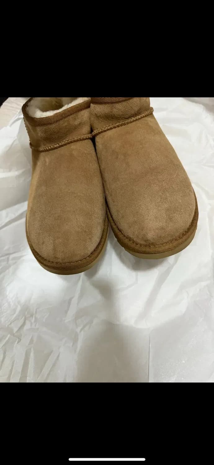 UGG 스웨이드 레더 미니 부츠 (클래식 울트라 미니) 250 상품이미지2