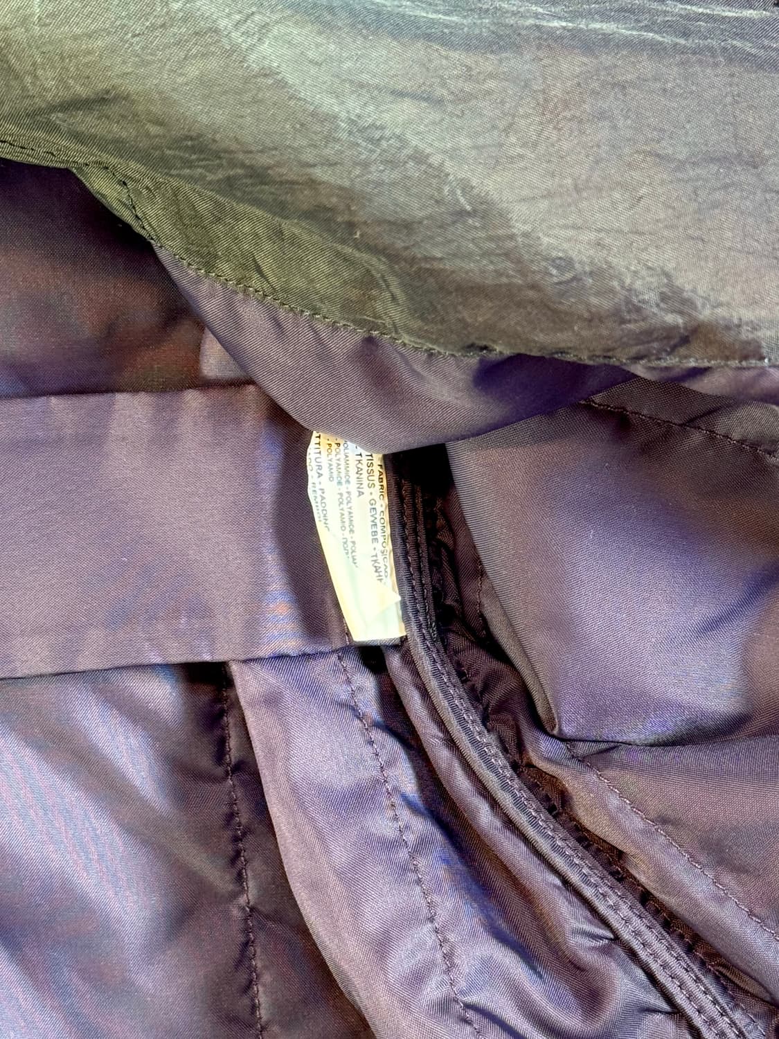 엠포리오 아르마니 나일론 패디드 셔츠 자켓 상품이미지6