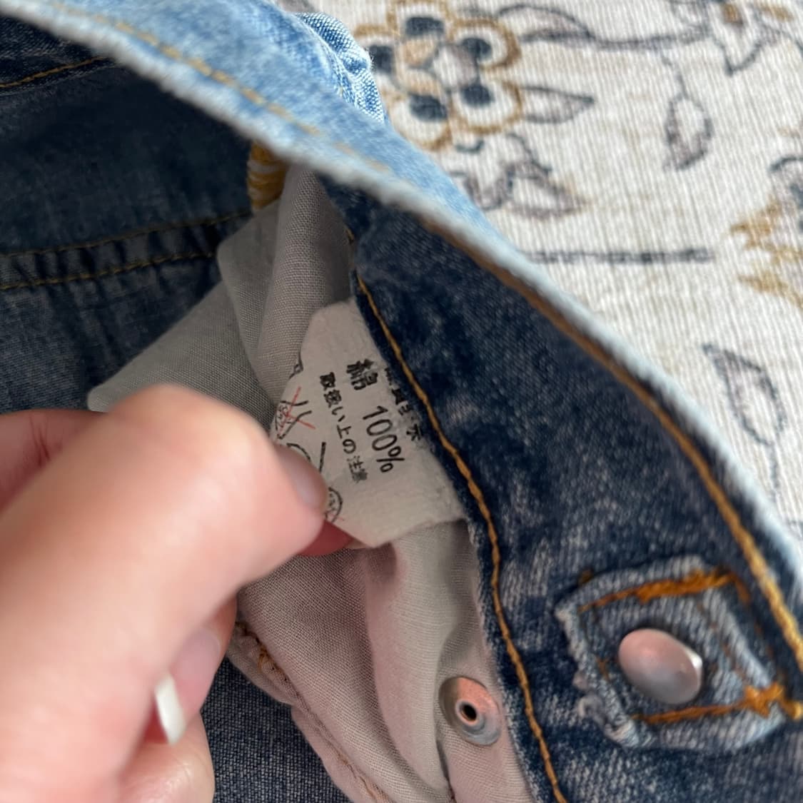 a.co.co. 데님 카고팬츠 상품이미지4