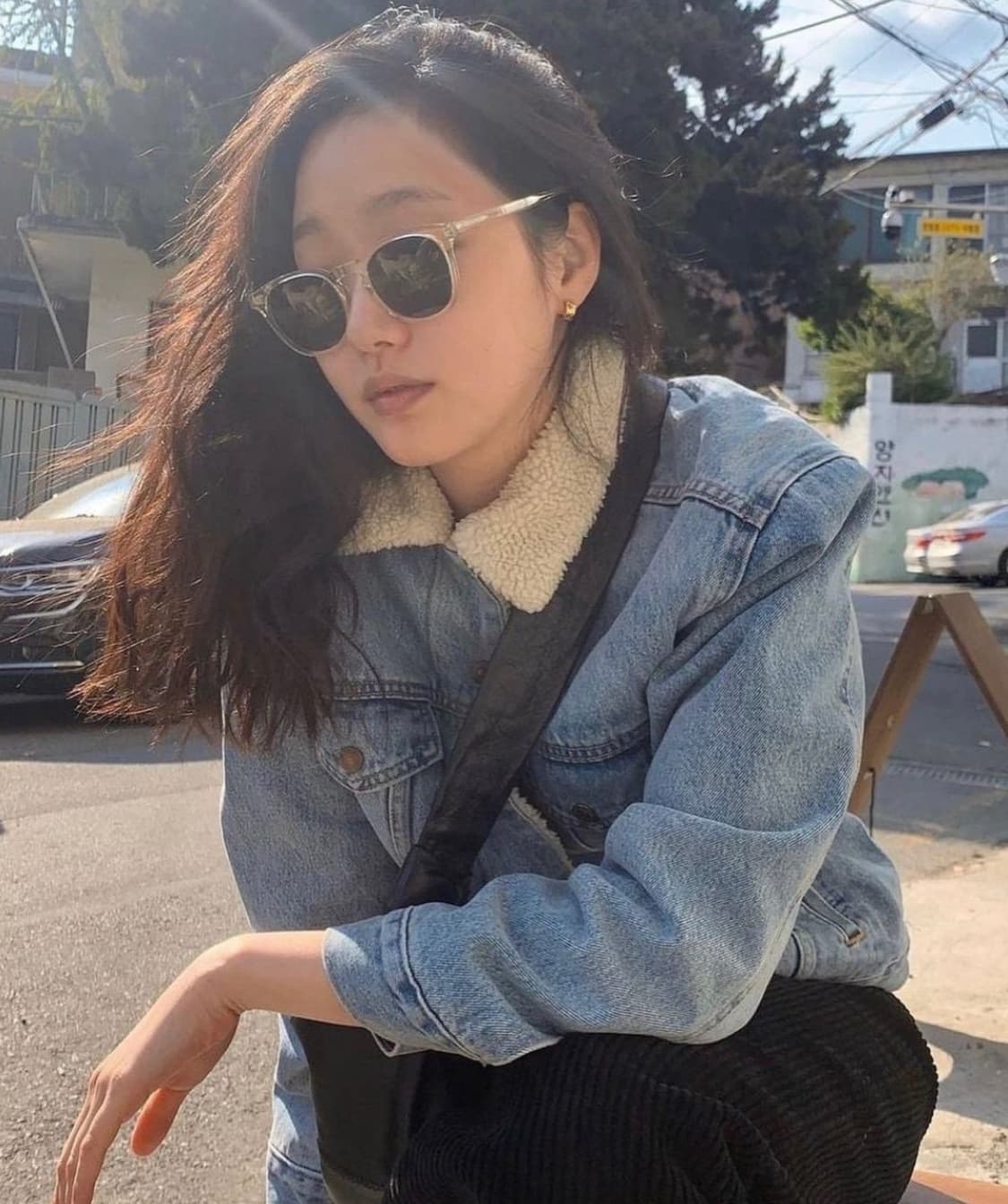 리바이스 퍼 데님 재킷 상품이미지1