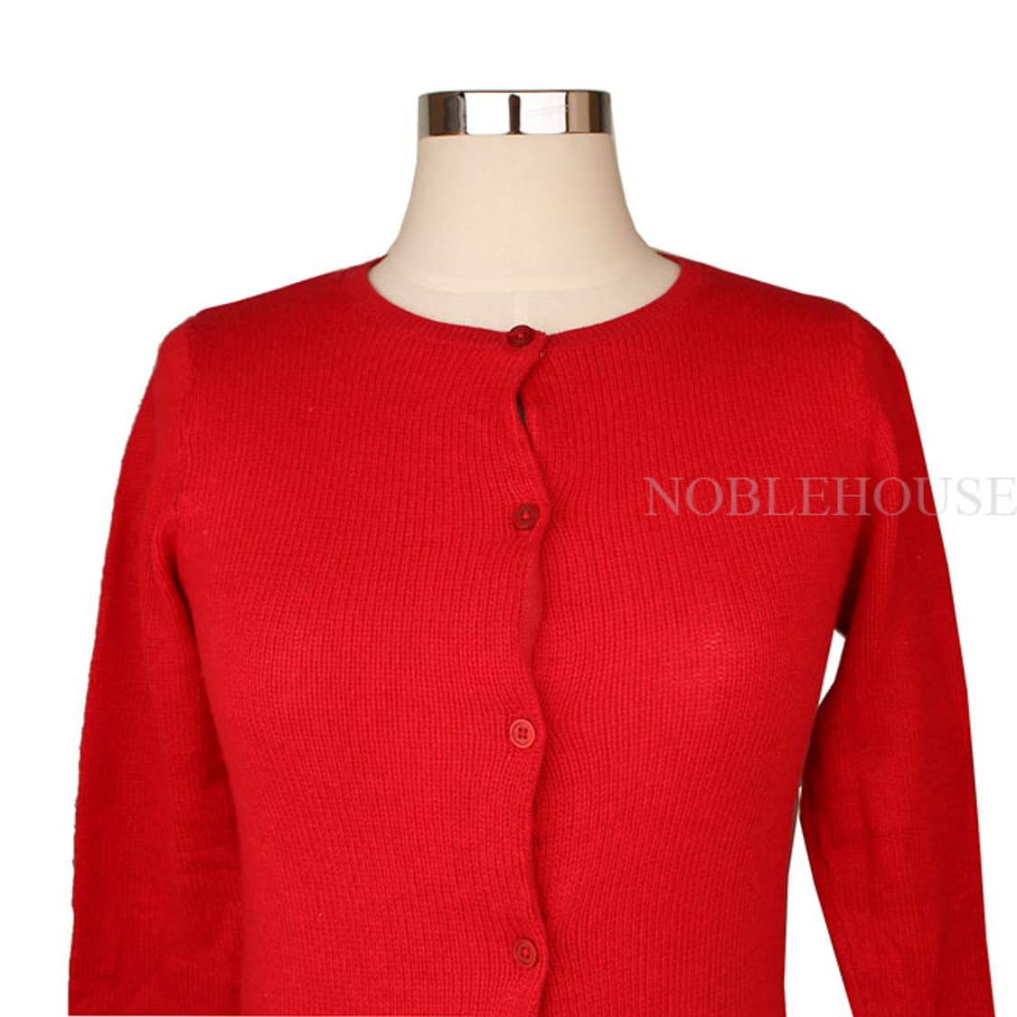 폴스미스쥬니어 레드 앙고라 니트 가디건 상품이미지5