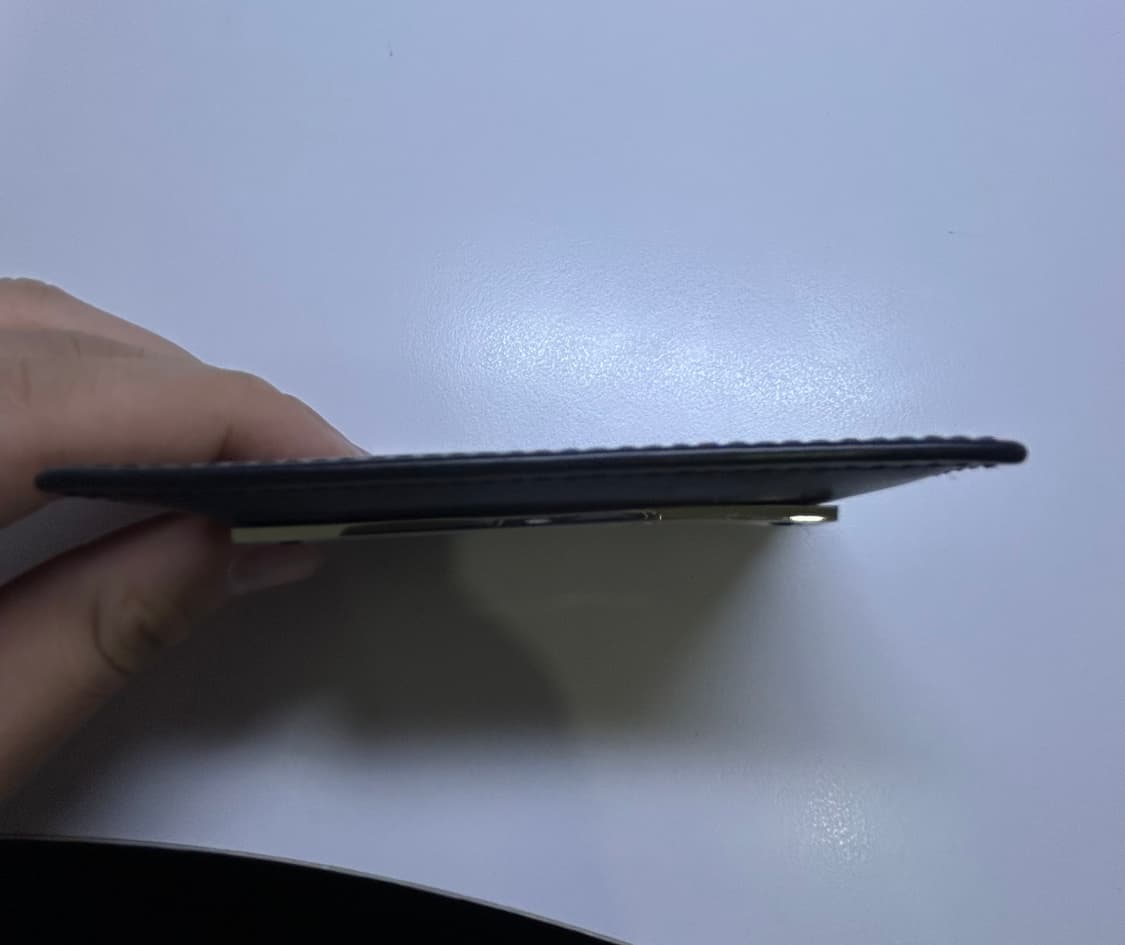 마뗑킴 카드 지갑 블랙 상품이미지3