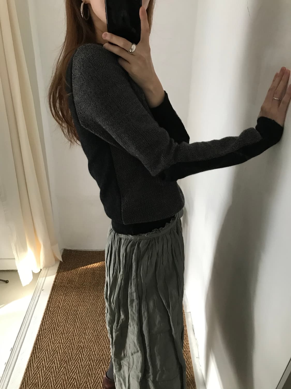 point wool knit 상품이미지3