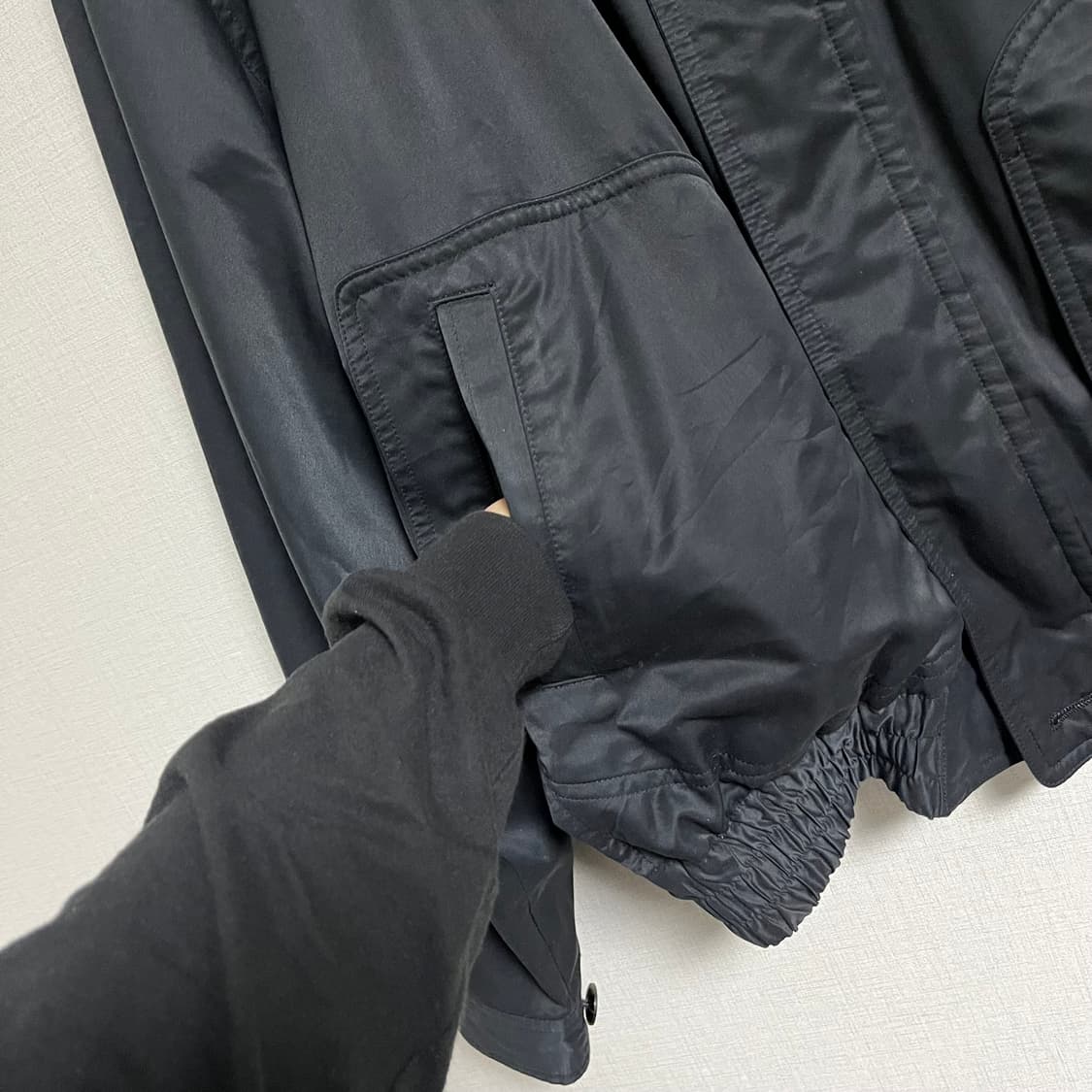 하이넥 블루종 자켓 상품이미지6