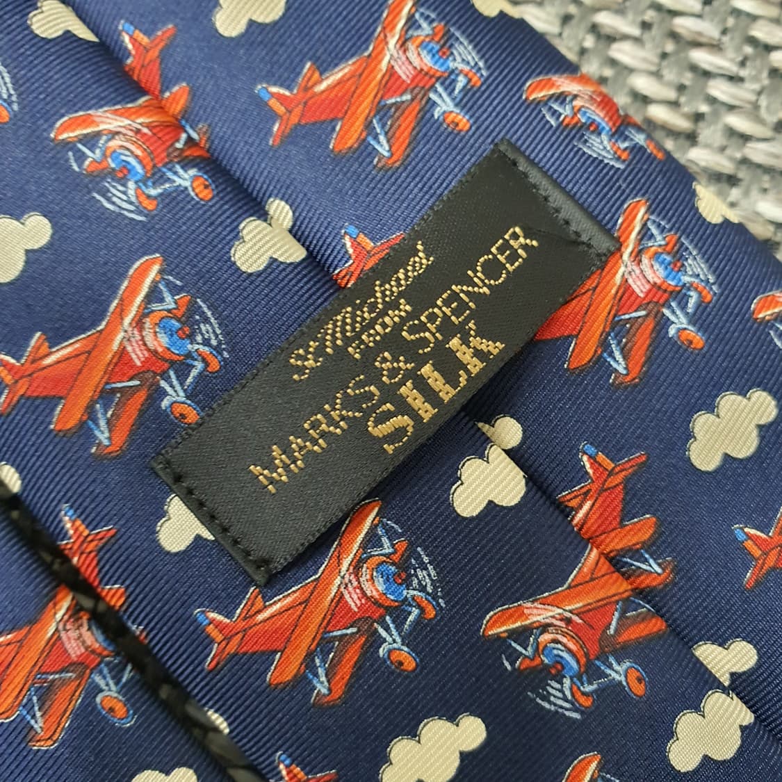 막스앤스펜서 9.5 대검 넥타이 상품이미지4