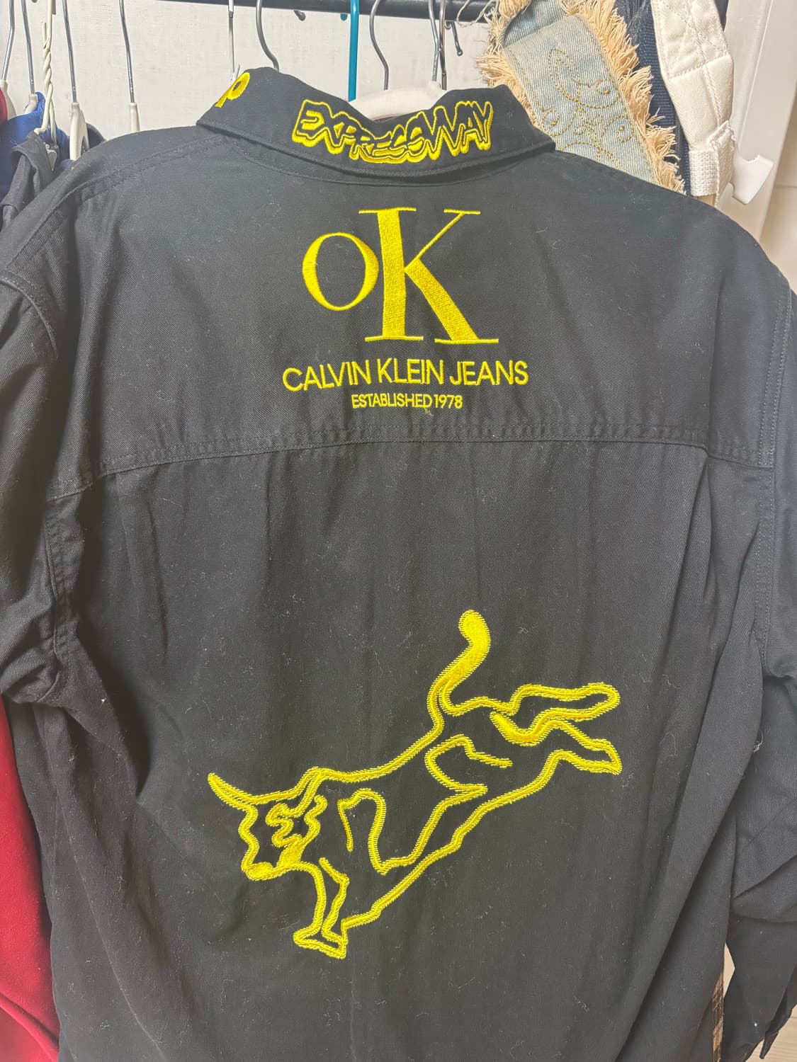 캘빈클라인 진 78 라프 시몬스 자수 셔츠 상품이미지2