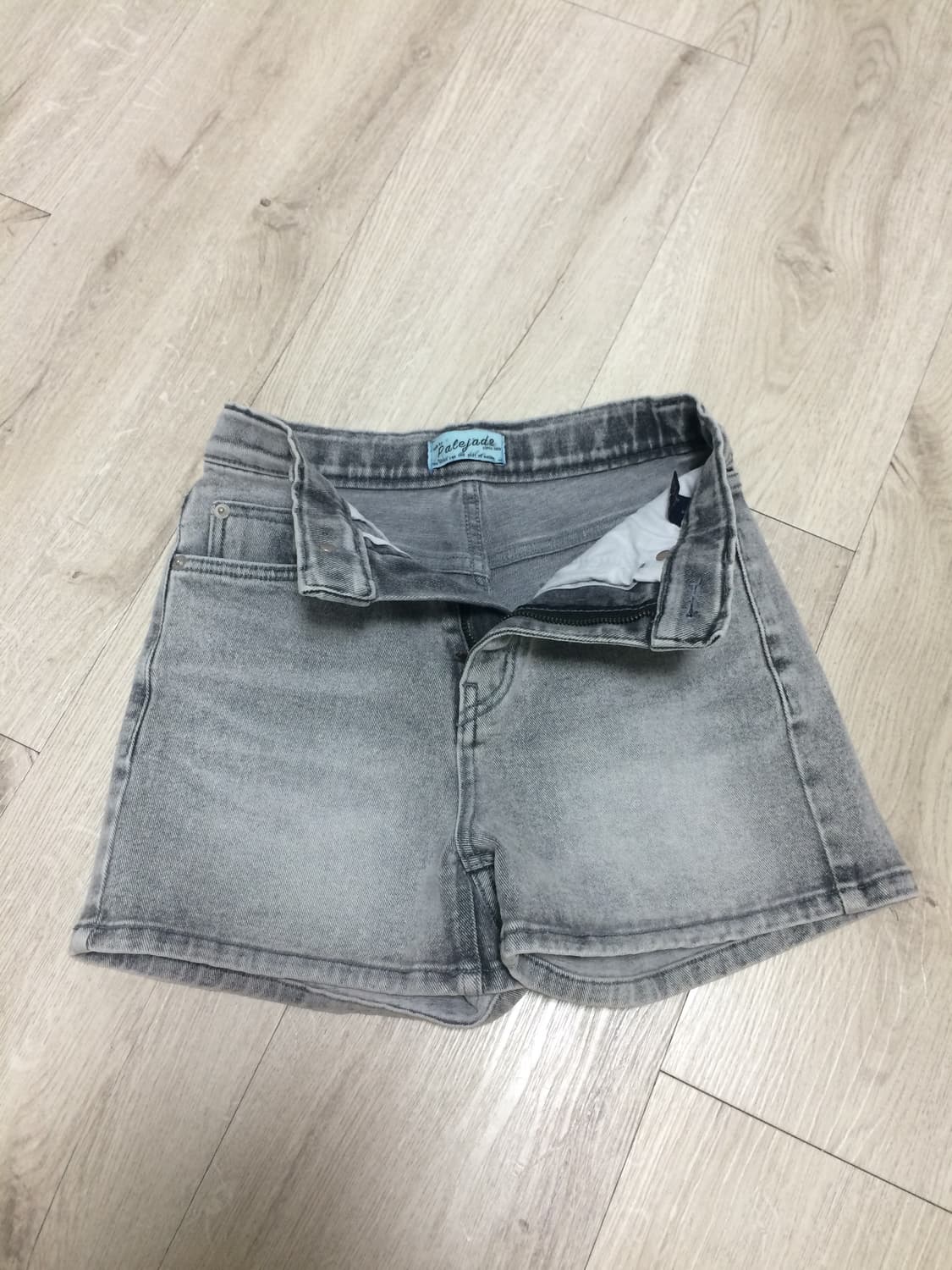 페일제이드 그레이 데님 쇼츠 s 상품이미지5