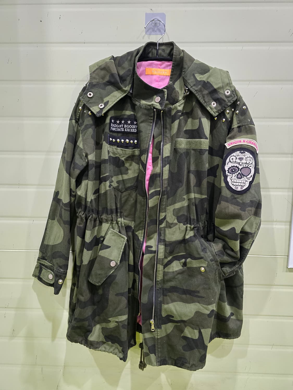 씨케이 Radiant Egoist 카모 야상 점퍼 상품이미지1