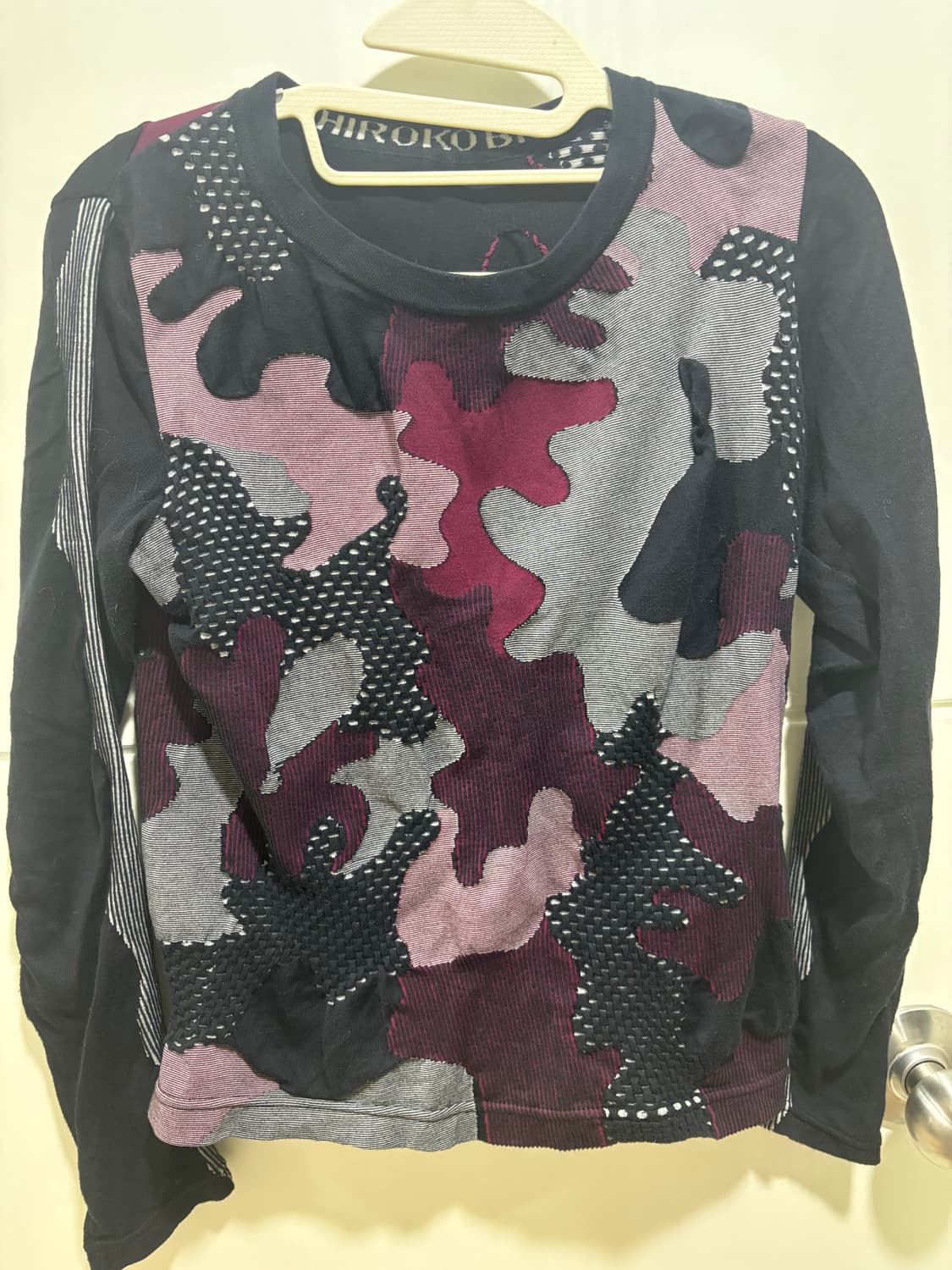 Hiroko bis 롱슬리브 패턴 티셔츠  상품이미지2