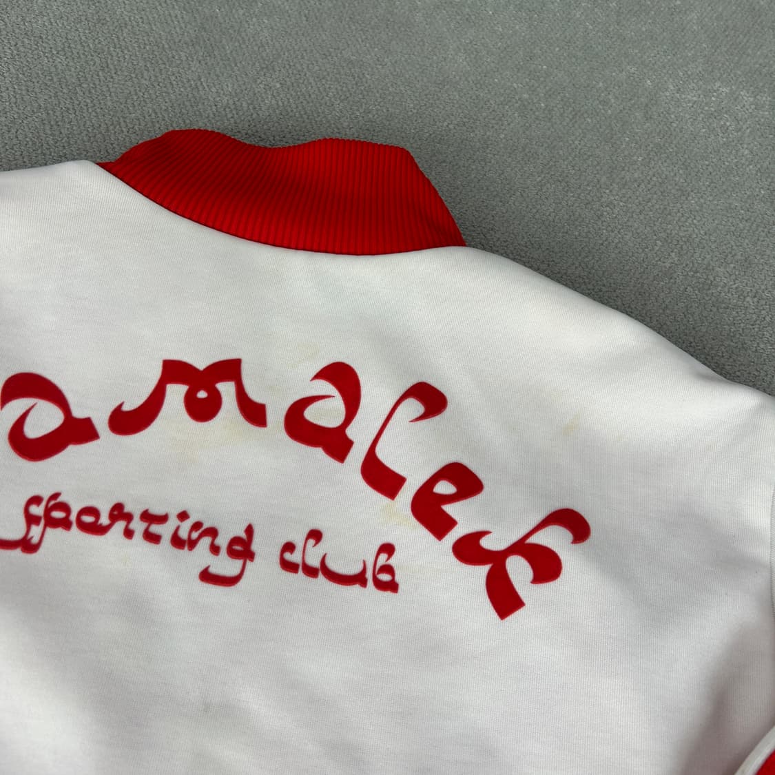 아디다스 화이트/레드 집업  상품이미지8