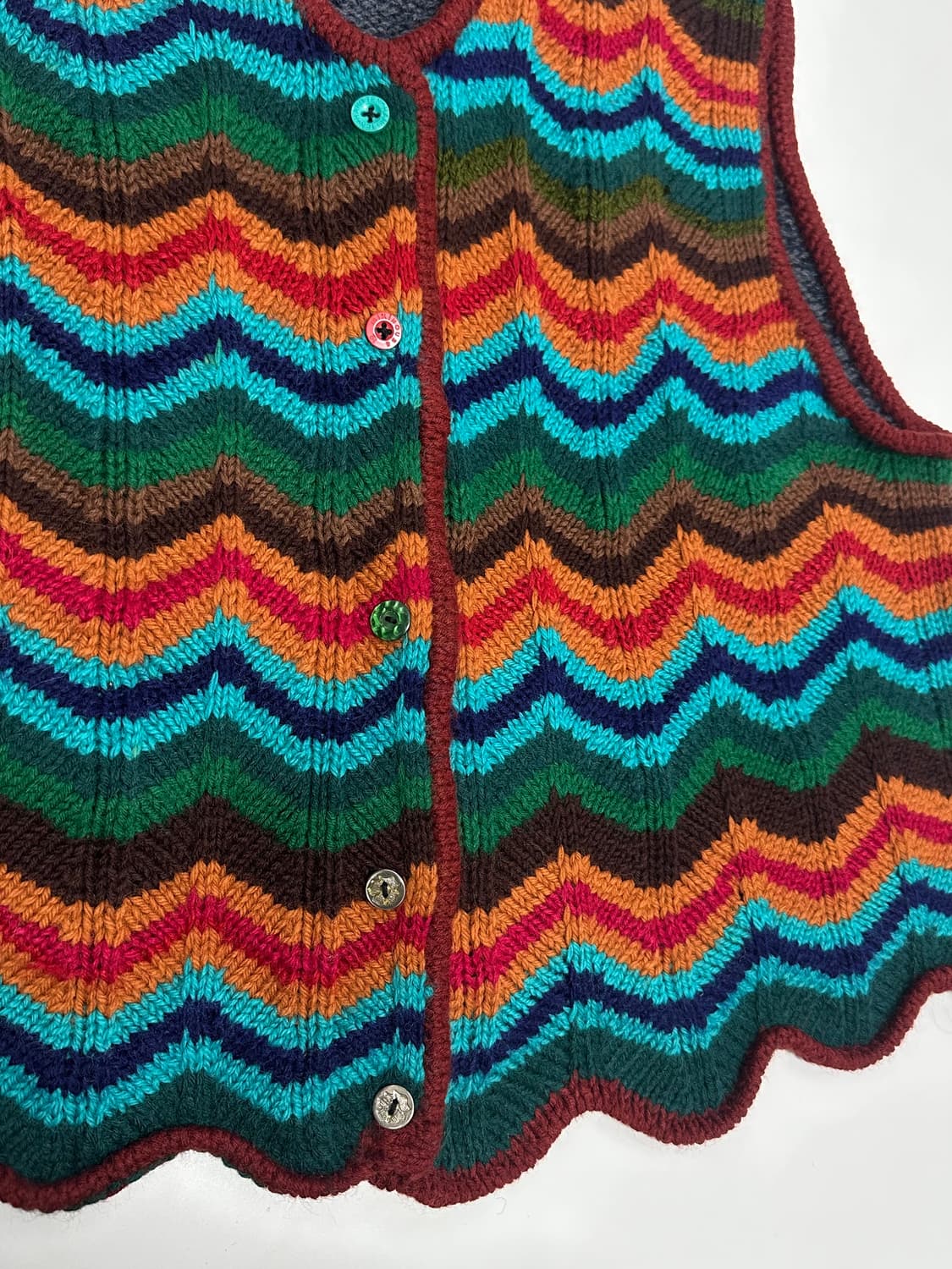 빈티지 니트 조끼 vintage knit vest 상품이미지3
