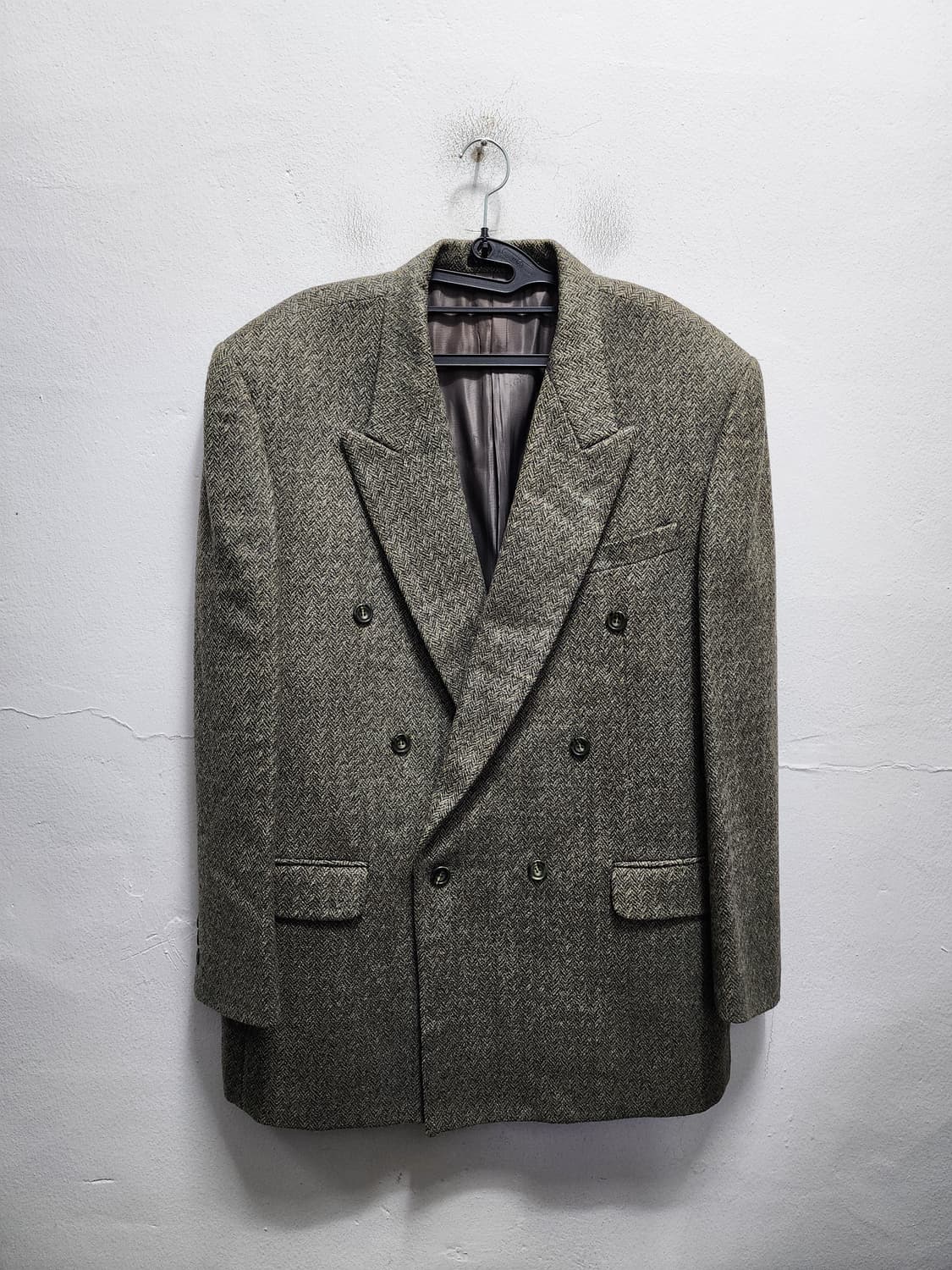 90s VOSLENZA 오버핏 더블브레스티드 블레이저 상품이미지1