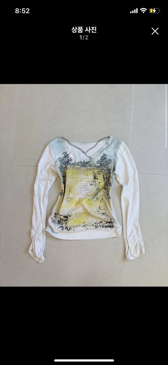 빈티지 펑크 오리엔탈 y2k 핀터깔 팝걸 그런지 페어리 슬리브 상품이미지1