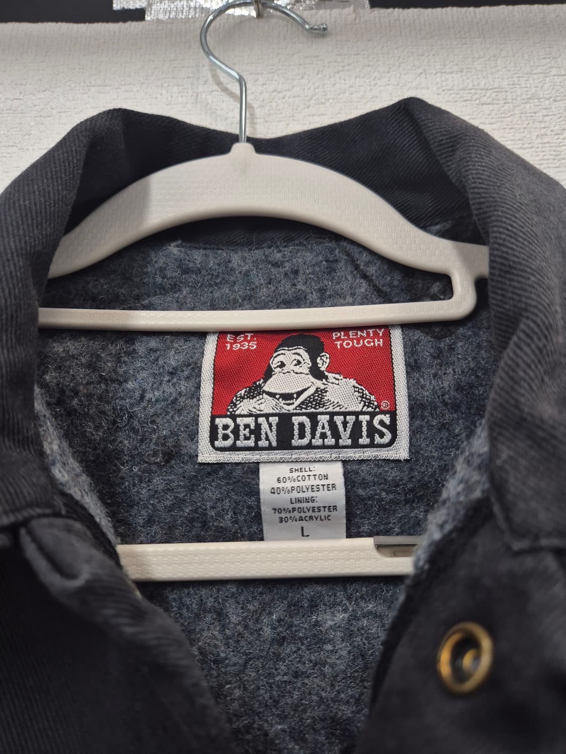 벤 데이비스 블랙 워크 자켓 / 105 (정품) 상품이미지2