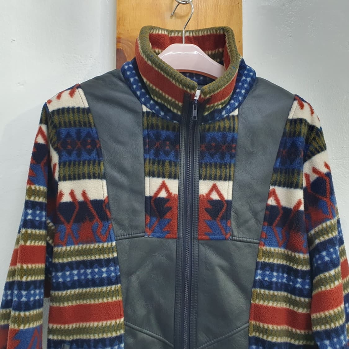 NZ 램스킨 뉴질랜드 패턴 플리스 점퍼(105) 상품이미지2