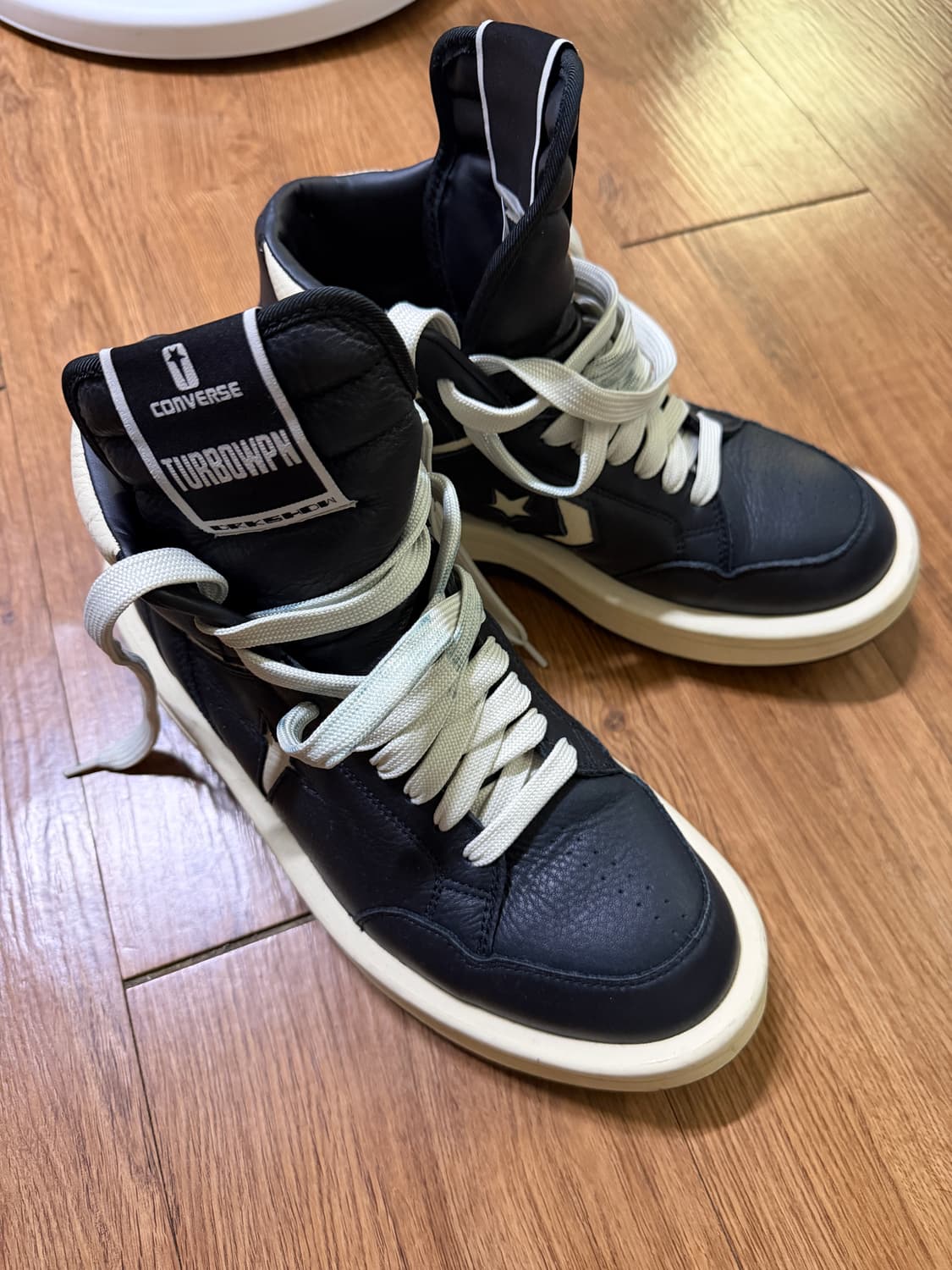 컨버스 x 다크쉐도우 터보웨폰 블랙 크림 275 상품이미지2